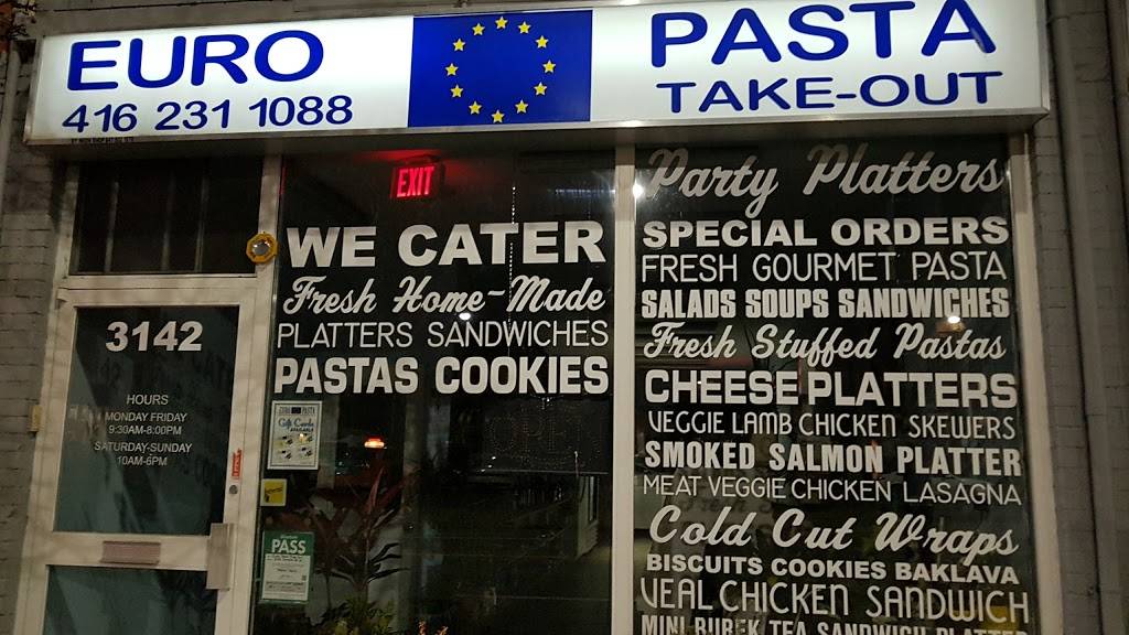 Euro Pasta | meal takeaway | 3142 Dundas St W, Toronto, ON M6P 2A1, Canada | 4162311088 OR +1 416-231-1088