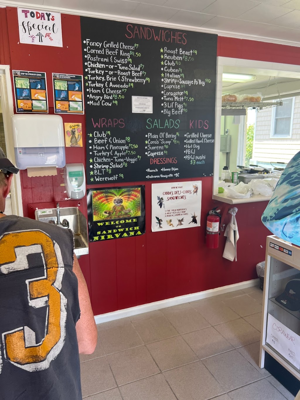 Coras Isle-End Deli | restaurant | 712 S Anderson Blvd, Topsail Beach, NC 28445, USA | 9105412007 OR +1 910-541-2007