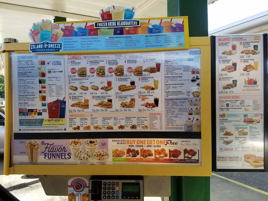 Sonic Drive-In | restaurant | 2115 E Andrew Johnson Hwy, Greeneville, TN 37743, USA | 4236361116 OR +1 423-636-1116