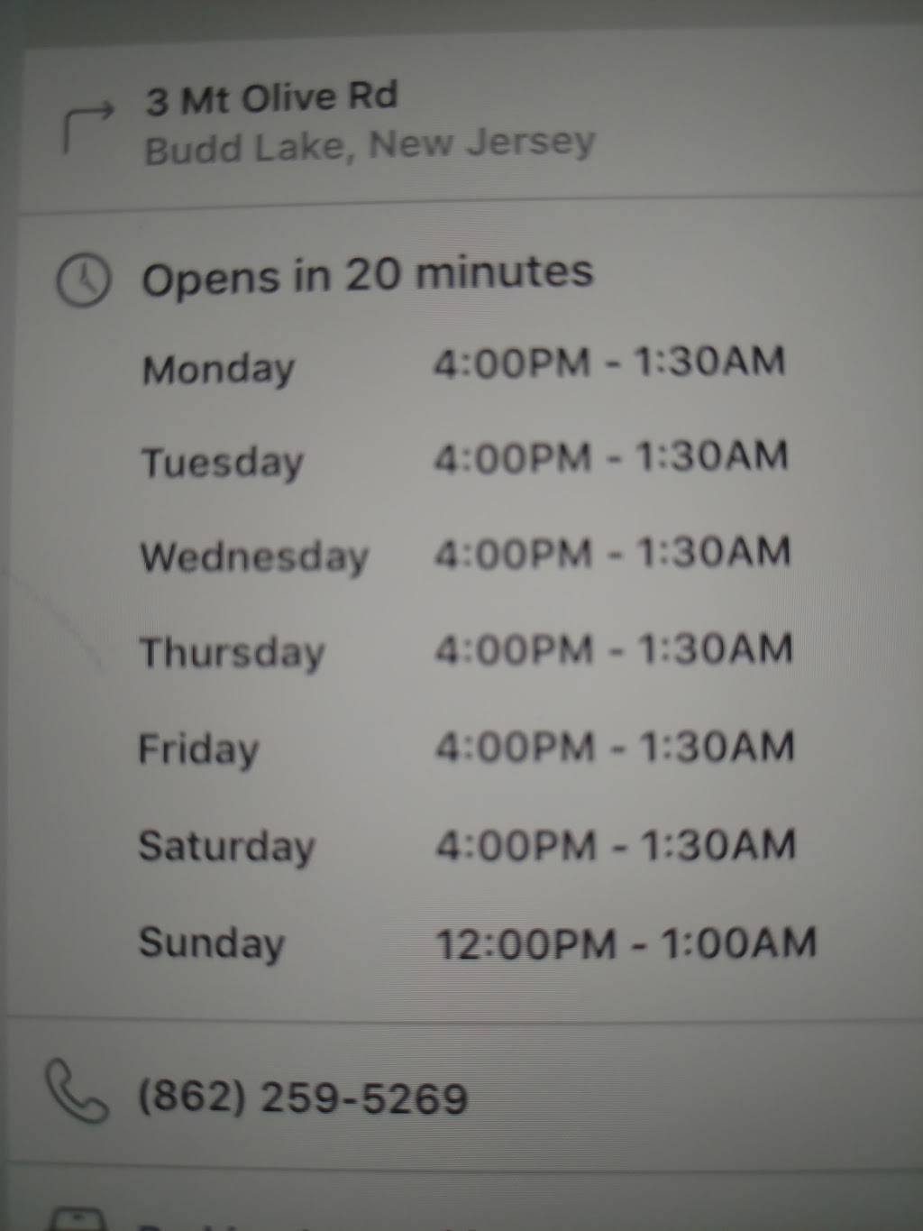 Cheers Mt. Olive | restaurant | 3 Mt Olive Rd, Budd Lake, NJ 07828, USA | 8622565269 OR +1 862-256-5269