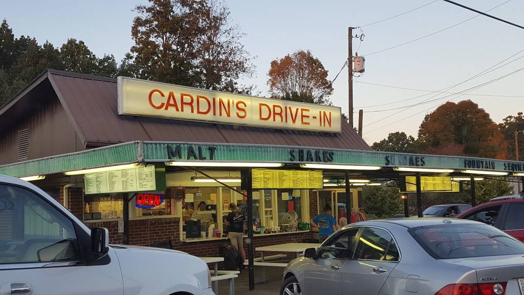 Cardins Drive-In | restaurant | 8529 Asheville Hwy, Knoxville, TN 37924, USA | 8659333251 OR +1 865-933-3251