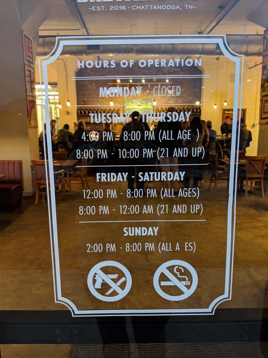 Wanderlinger Brewing Company | restaurant | 1208 King St, Chattanooga, TN 37403, USA | 4232697979 OR +1 423-269-7979