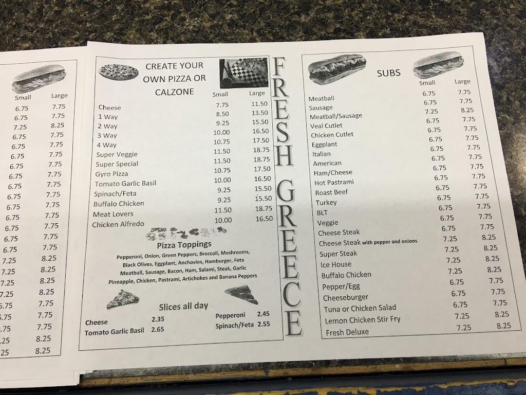 Fresh Greece Pizza & Grill | restaurant | 339 N John Sims Pkwy W, Niceville, FL 32578, USA | 8502794623 OR +1 850-279-4623