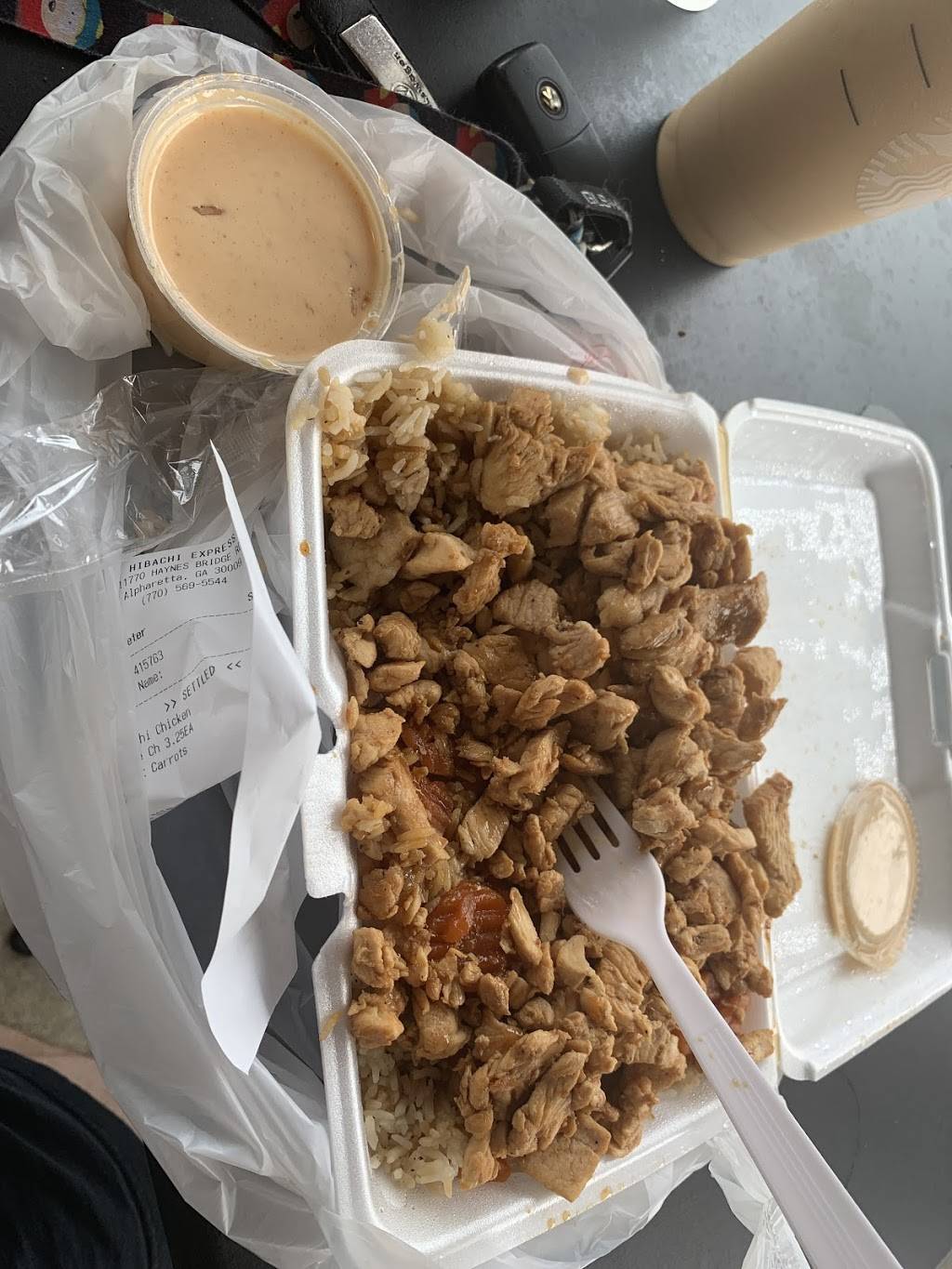 Hibachi Express | restaurant | 11770 Haynes Bridge Rd, Alpharetta, GA 30009, USA | 7705695544 OR +1 770-569-5544