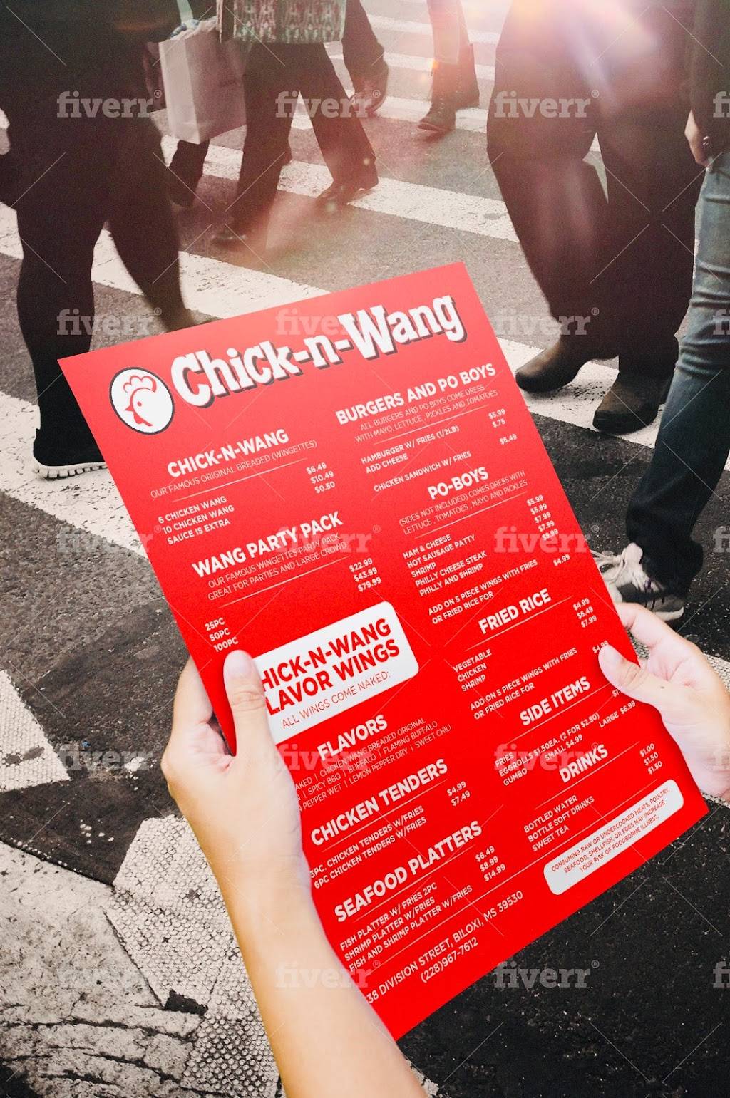 Chick-n-Wang | restaurant | 538 Division St, Biloxi, MS 39530, USA | 2289677612 OR +1 228-967-7612