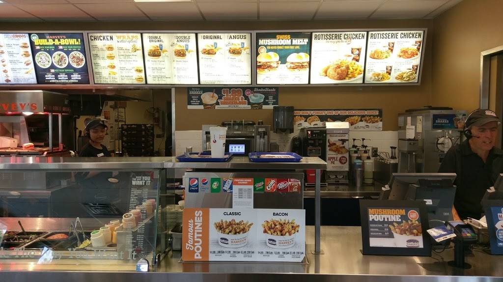 Harveys | restaurant | 6995 Rexwood, 3687 Nashua Dr, Mississauga, ON L4T 1N1, Canada | 9056127336 OR +1 905-612-7336