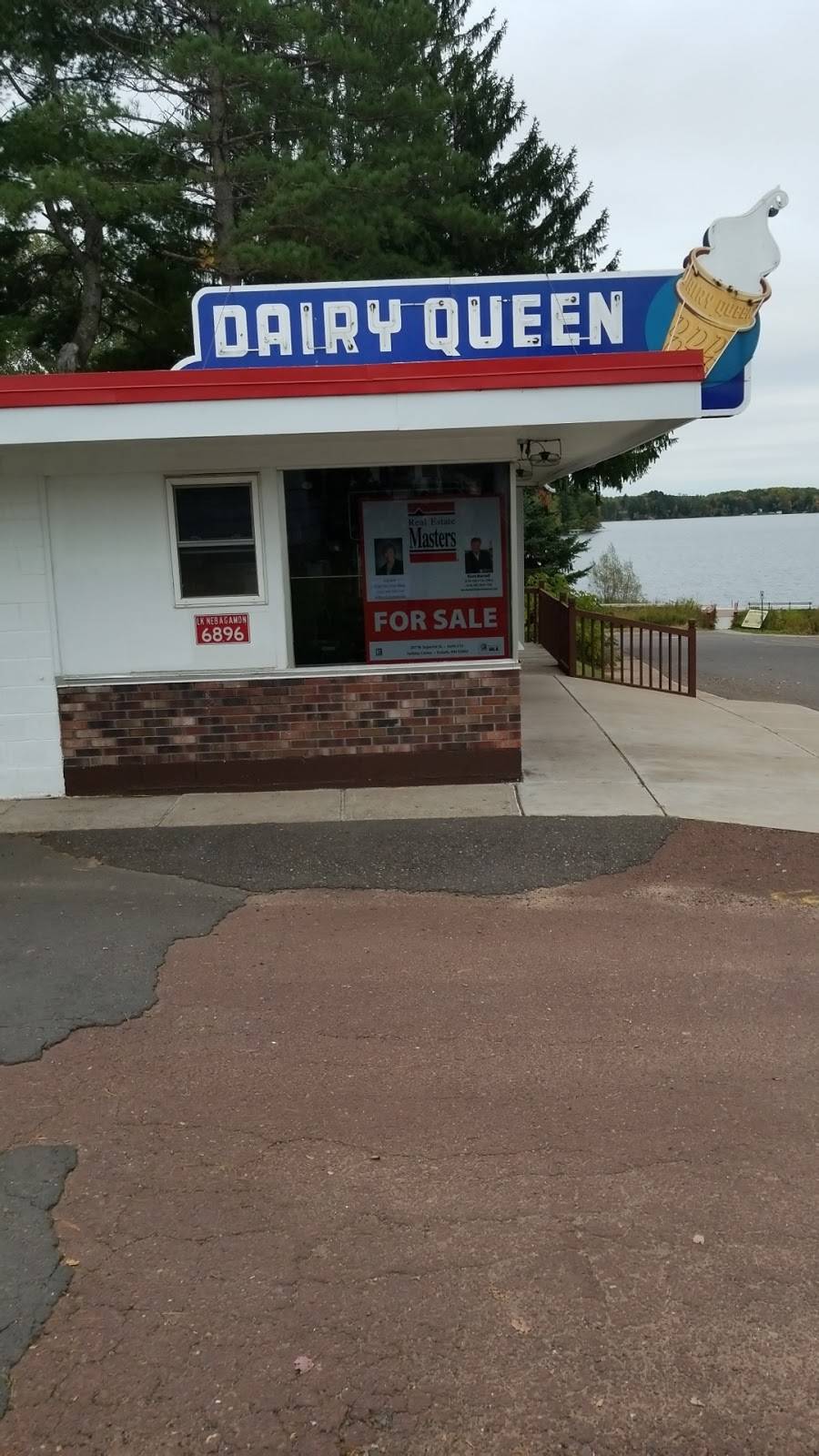 Dairy Queen | restaurant | 6896 S Lake Ave, Lake Nebagamon, WI 54849, USA | 7153742363 OR +1 715-374-2363
