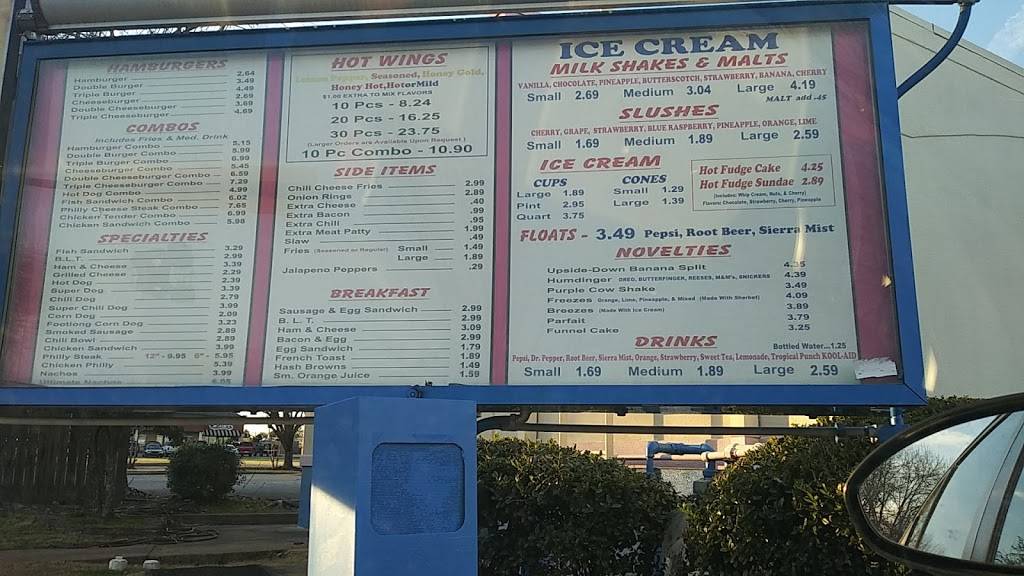 Dixie Queen | restaurant | 6759 E Shelby Dr, Memphis, TN 38141, USA | 9013625775 OR +1 901-362-5775