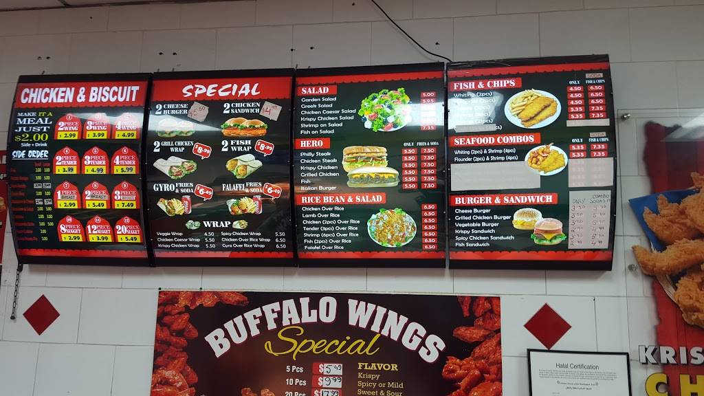 Krispy Krunchy Chicken | restaurant | 179-33 Hillside Avenue, Jamaica, NY 11432, USA | 3475619139 OR +1 347-561-9139