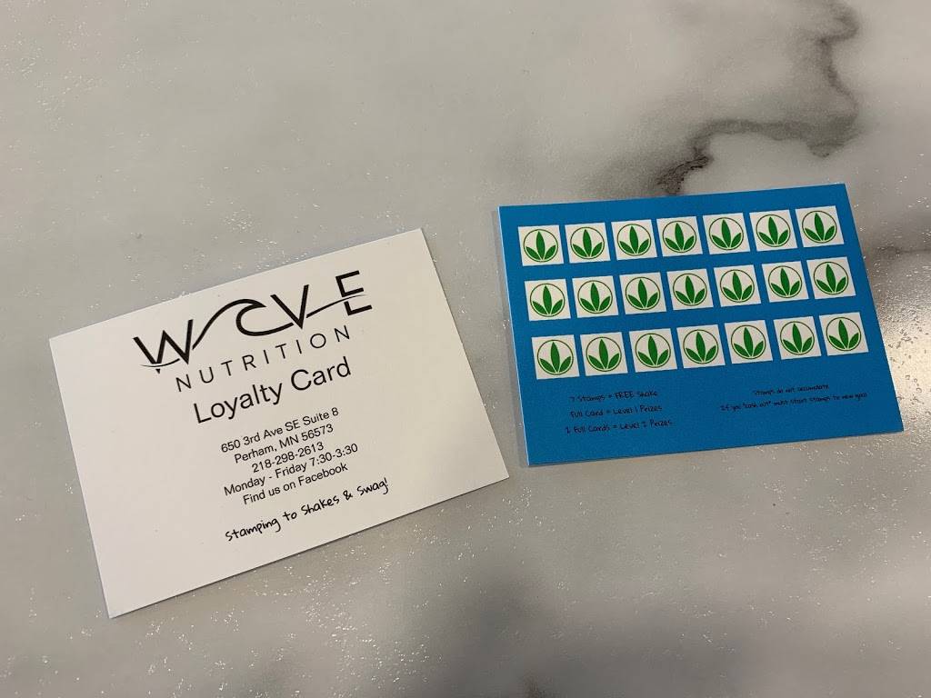 Wave Nutrition | restaurant | 650 3rd Ave SE Ste 8, Perham, MN 56573, USA | 2182982613 OR +1 218-298-2613