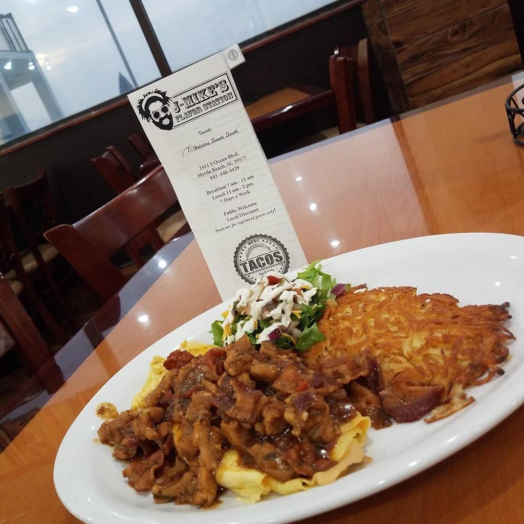 J-Mikes Flavor Station | restaurant | 2411 S Ocean Blvd suite a, Myrtle Beach, SC 29577, USA | 8434484439 OR +1 843-448-4439