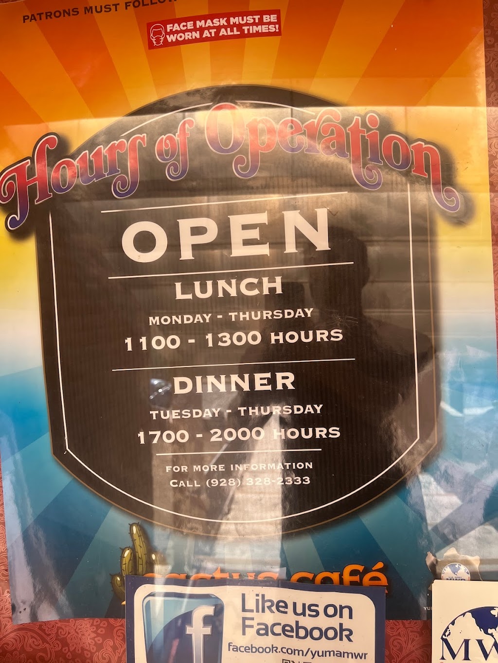 Cactus Cafe | restaurant | 301 C St Bldg. 451, Yuma, AZ 85365, USA | 9283282333 OR +1 928-328-2333