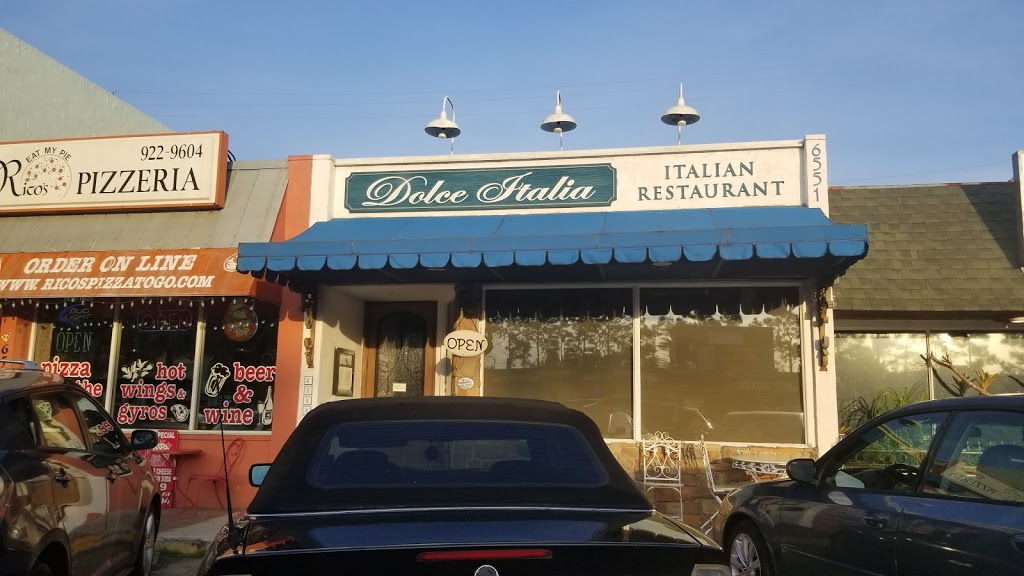 Dolce Italia | restaurant | 6551 Gateway Ave, Sarasota, FL 34231, USA | 9419217007 OR +1 941-921-7007