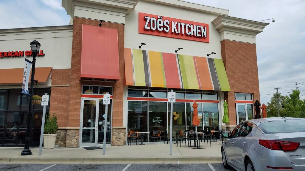 Zoës Kitchen | restaurant | 1901 Towne Centre Blvd Ste 105, Annapolis, MD 21401, USA | 4102667284 OR +1 410-266-7284