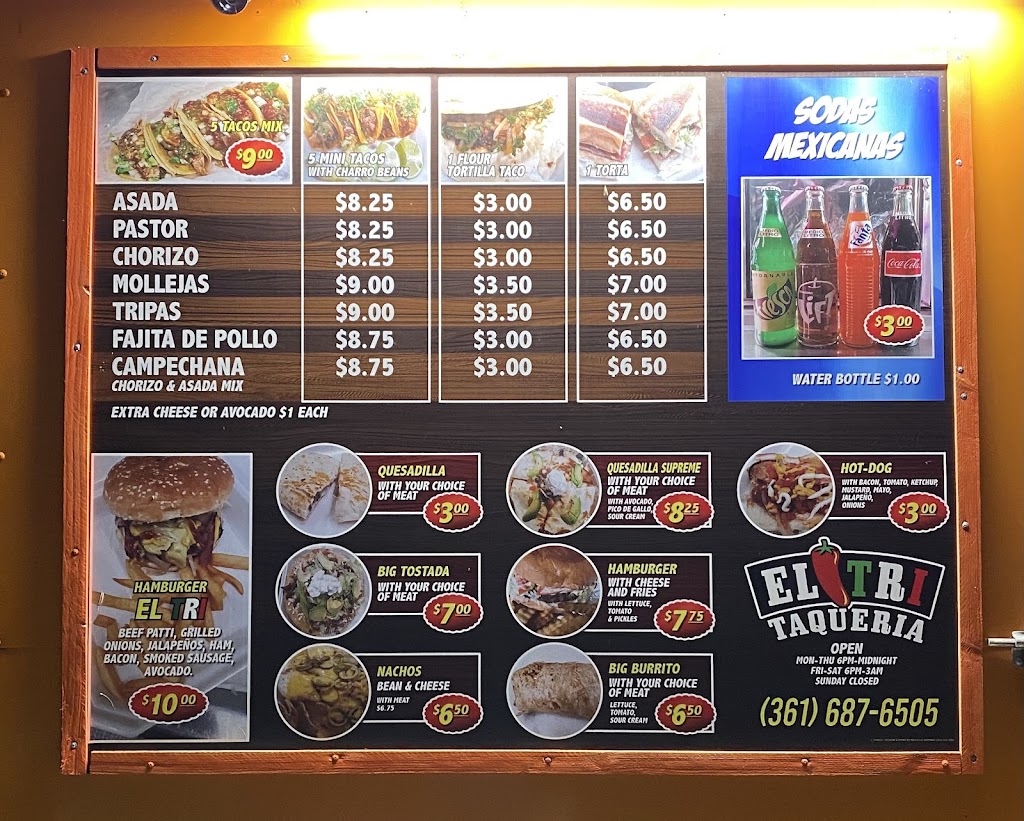 Tacos El Tri | cafe | Corpus Christi, TX 78411, USA | 3616876505 OR +1 361-687-6505