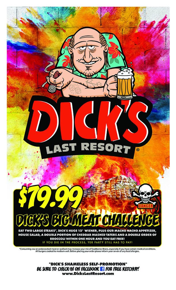 Dicks Last Resort - Daytona Beach | restaurant | 250 N Atlantic Ave #220, Daytona Beach, FL 32118, USA | 3864924120 OR +1 386-492-4120