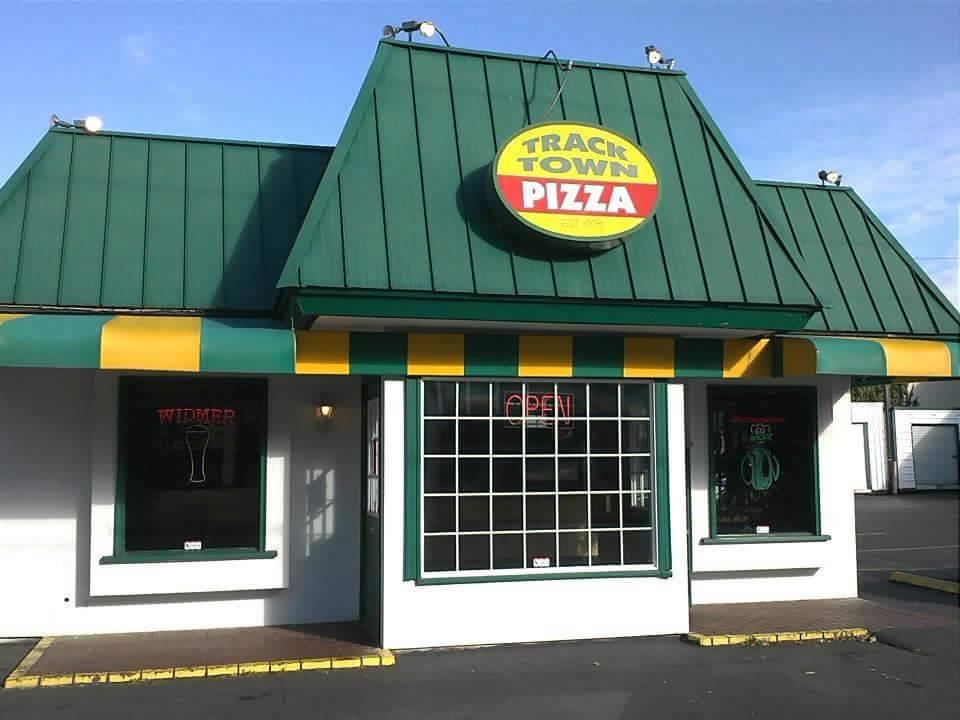 Track Town Pizza | restaurant | 1809 Franklin Blvd, Eugene, OR 97403, USA | 5412848484 OR +1 541-284-8484