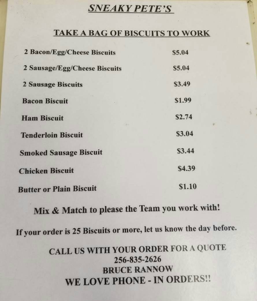 Sneaky Petes Hot Dogs | restaurant | 1521 B Greenbrier Dear Rd, Anniston, AL 36207, USA | 2568352626 OR +1 256-835-2626