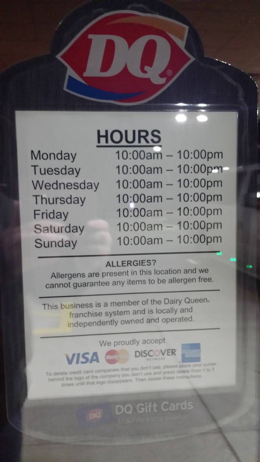 Dairy Queen Grill & Chill | restaurant | 4714 OH-39, Millersburg, OH 44654, USA | 3308930415 OR +1 330-893-0415