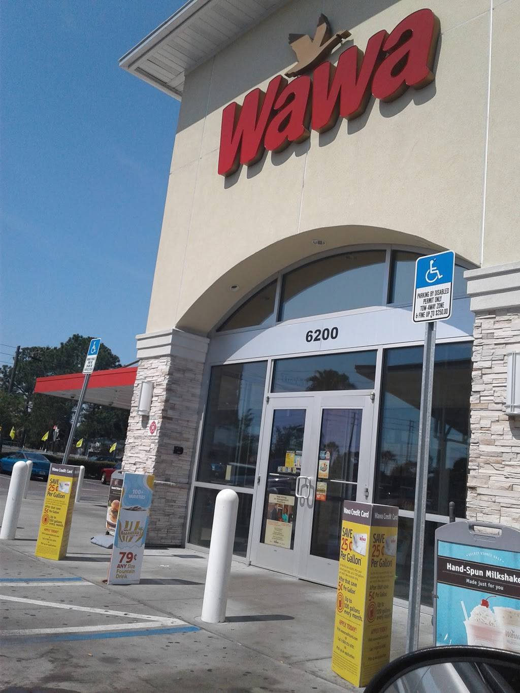 Wawa | cafe | 6200 34th St N, Pinellas Park, FL 33781, USA | 7275268350 OR +1 727-526-8350