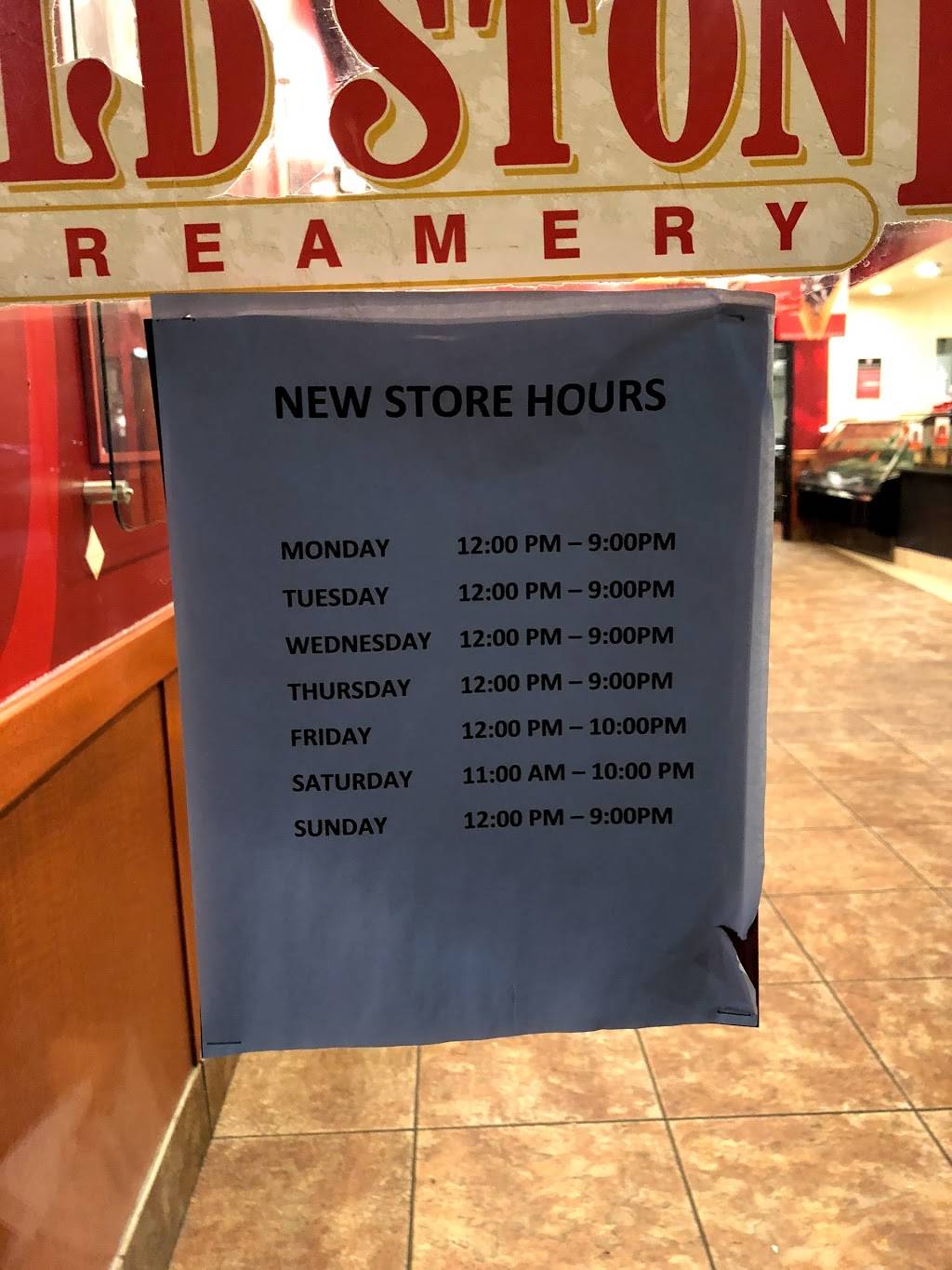 Cold Stone Creamery | bakery | 821 Ellsworth Dr, Silver Spring, MD 20910, USA | 3015881230 OR +1 301-588-1230