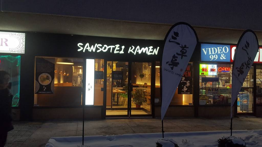 Sansotei Ramen | restaurant | 9555 Yonge St Unit#12, Richmond Hill, ON L4C 9M5, Canada | 9058840707 OR +1 905-884-0707