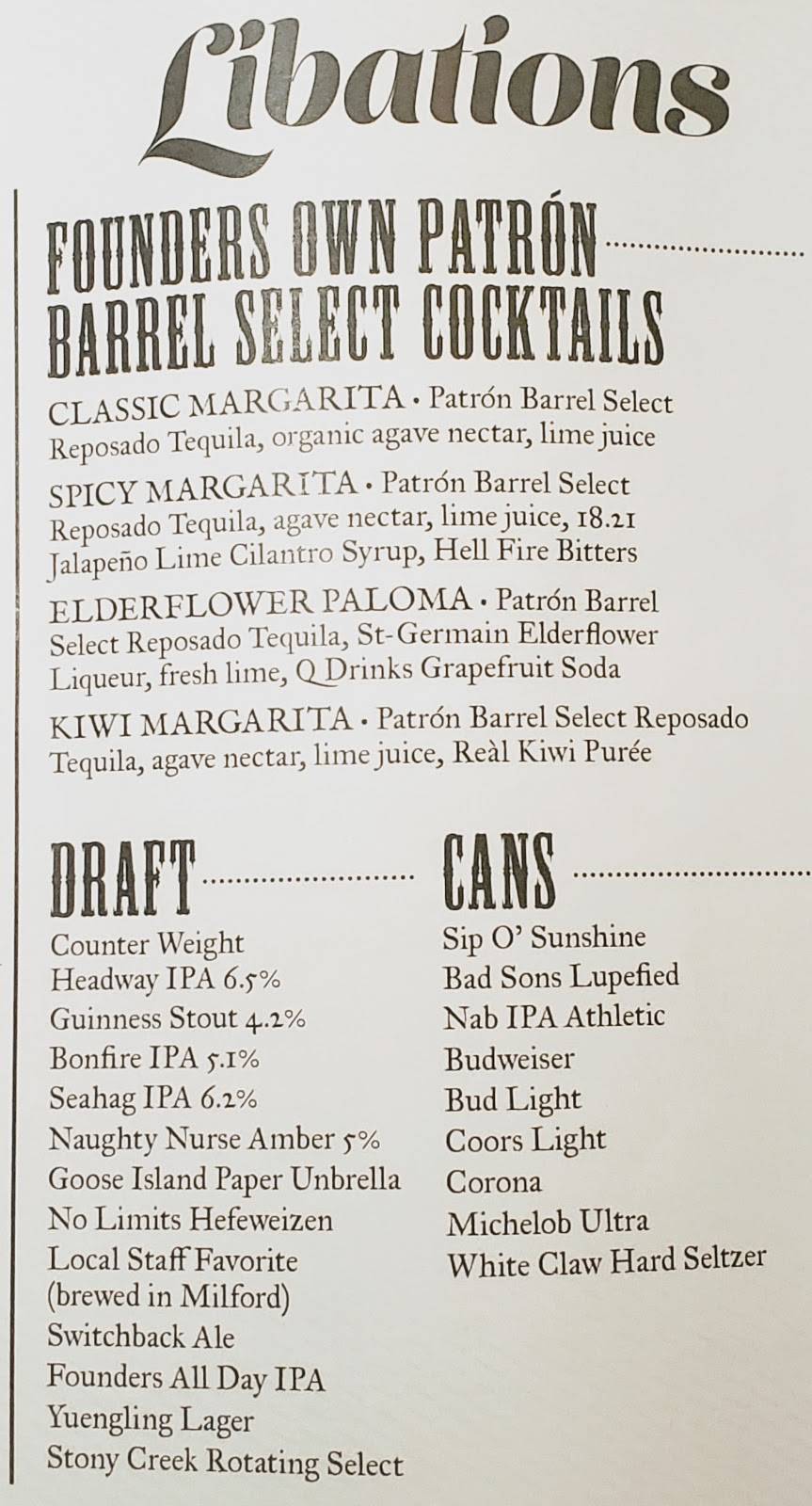 Founders House Pub & Patio | restaurant | 117 Broad St, Milford, CT 06460, USA | 2036932912 OR +1 203-693-2912