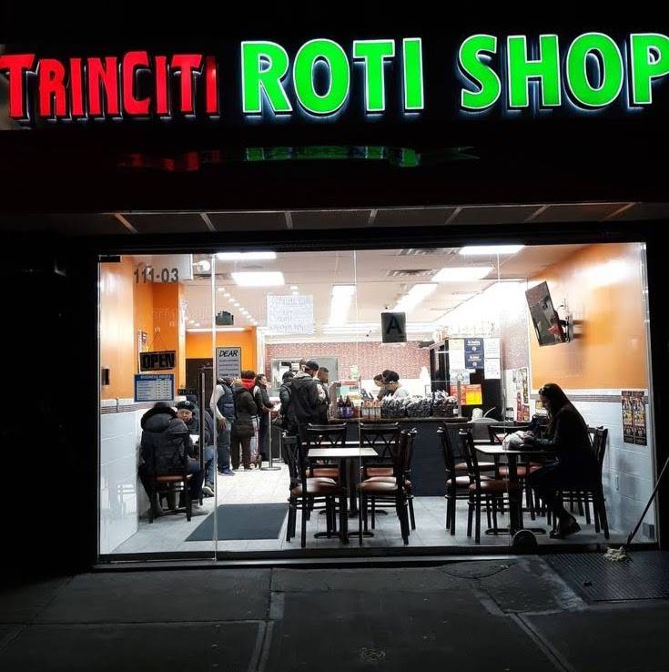 Trinciti Roti Shop and Restaurant | restaurant | 111-03 Lefferts Blvd, South Ozone Park, NY 11420, USA | 7186413636 OR +1 718-641-3636