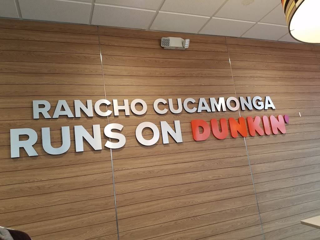 Dunkin | bakery | 11995 E Foothill Blvd, Rancho Cucamonga, CA 91730, USA | 9094812888 OR +1 909-481-2888