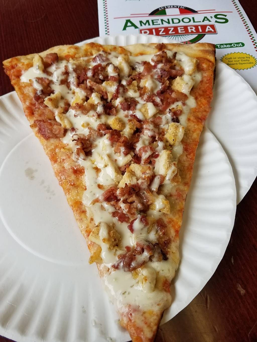 Amendolas Pizzeria & Restaurant | restaurant | 28 Lake St, Monroe, NY 10950, USA | 8457824432 OR +1 845-782-4432