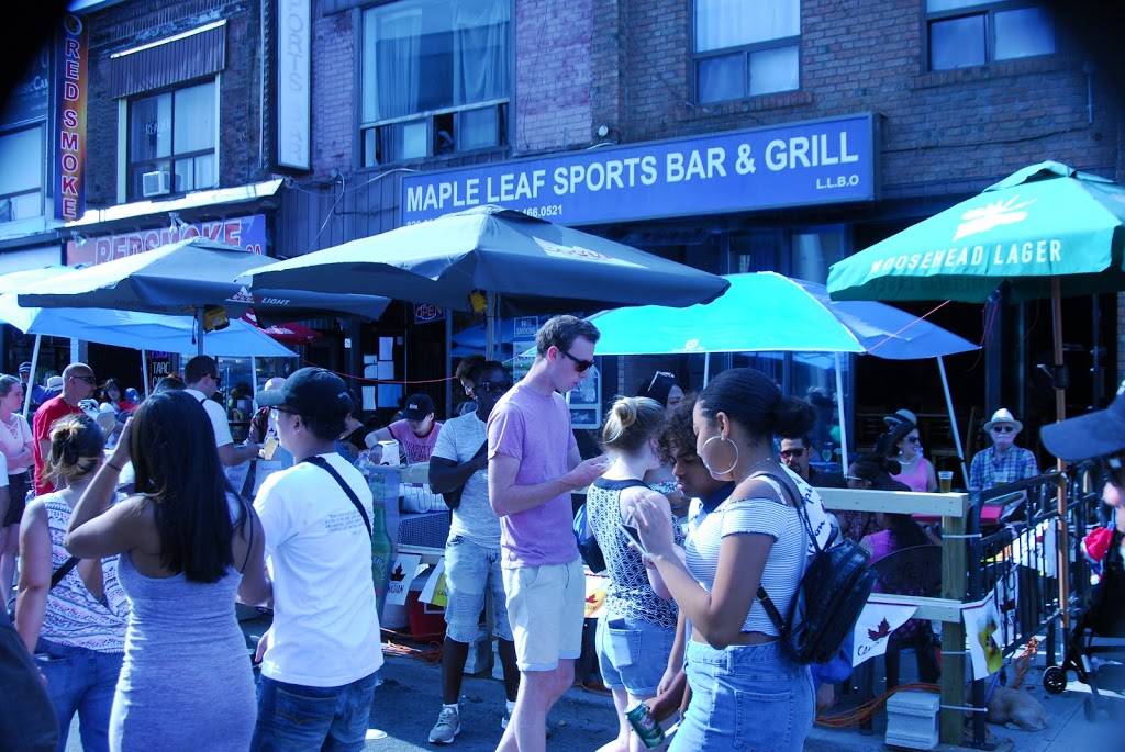 Mapleleaf Sports Bar & Grill | restaurant | 828 Danforth Ave, Toronto, ON M4J 1L6, Canada | 4164660521 OR +1 416-466-0521