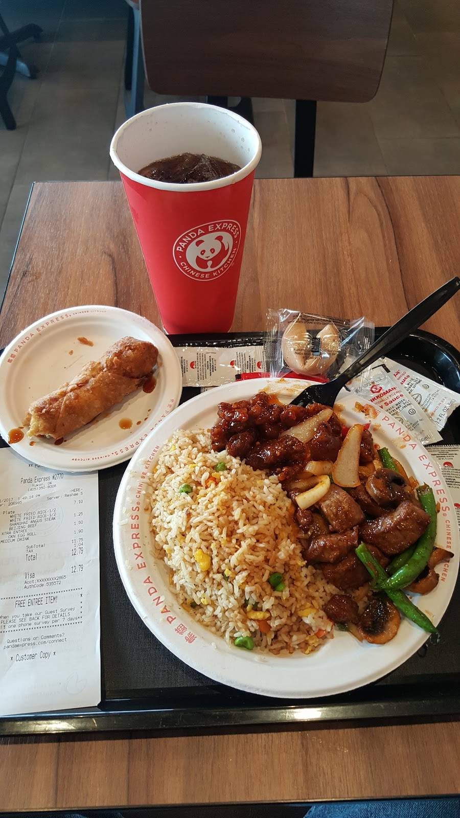 Panda Express | restaurant | 1521 Garth Brooks Blvd, Yukon, OK 73099, USA | 4053508008 OR +1 405-350-8008