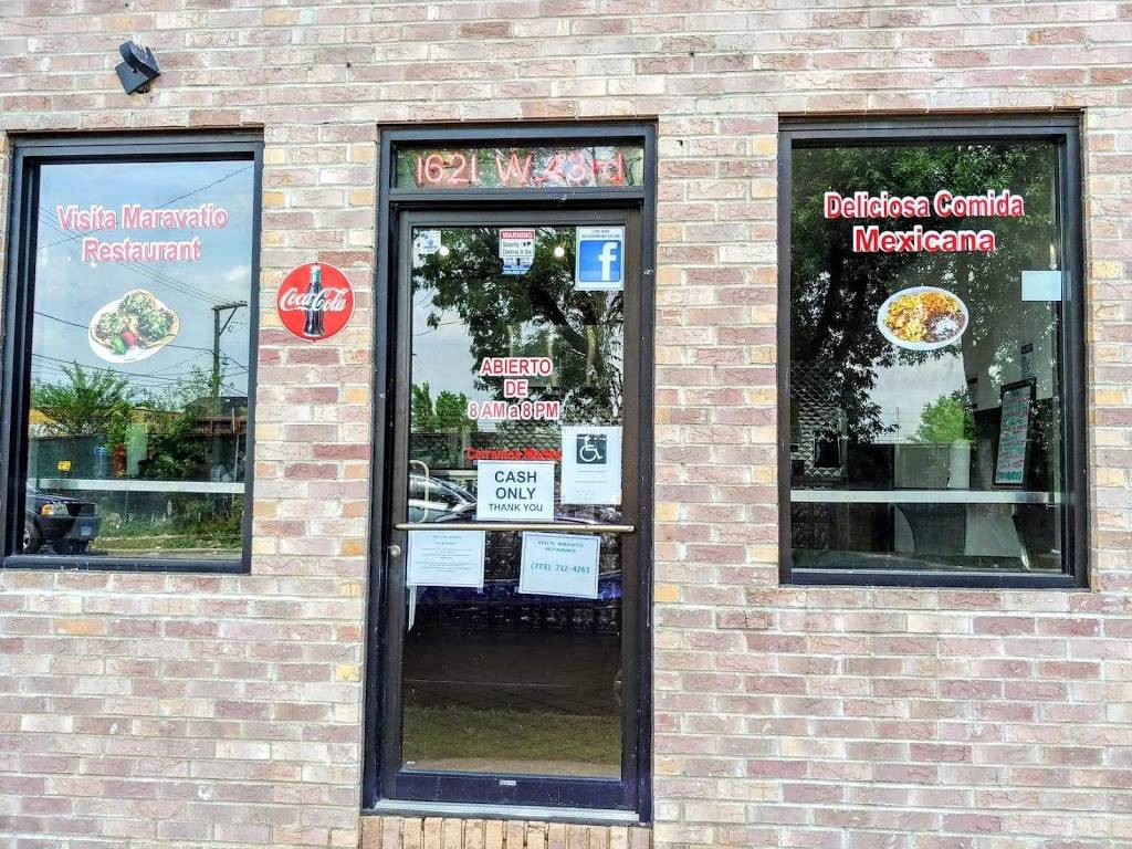 VISITA MARAVATIO RESTAURANTE | restaurant | 1621 W 43rd St, Chicago, IL 60609, USA | 7737124263 OR +1 773-712-4263