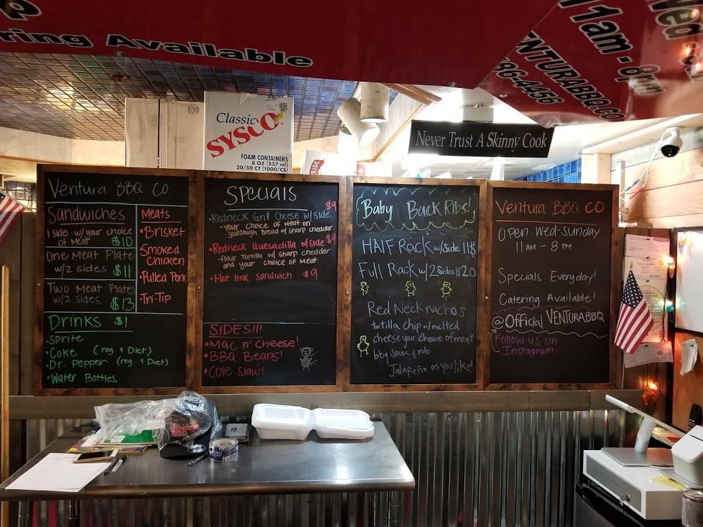 Ventura BBQ Co. | restaurant | 2860 Harbor Blvd, Oxnard, CA 93035, USA | 8055864456 OR +1 805-586-4456