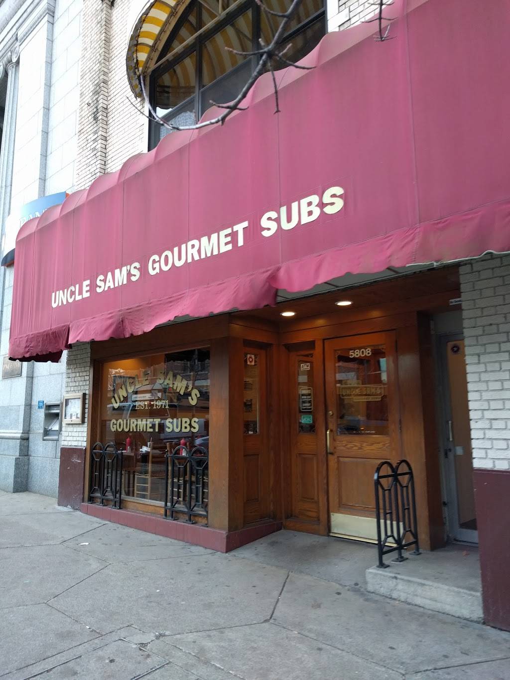 Uncle Sams Submarines | restaurant | 5808 Forbes Ave, Pittsburgh, PA 15217, USA | 4125217827 OR +1 412-521-7827