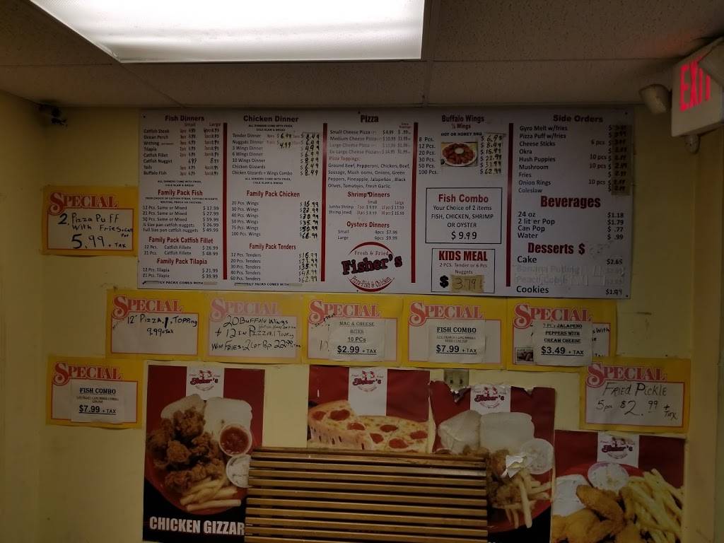 Fishers Pizza Fish & Chicken | restaurant | 3117 W 30th St, Indianapolis, IN 46222, USA | 3179252890 OR +1 317-925-2890