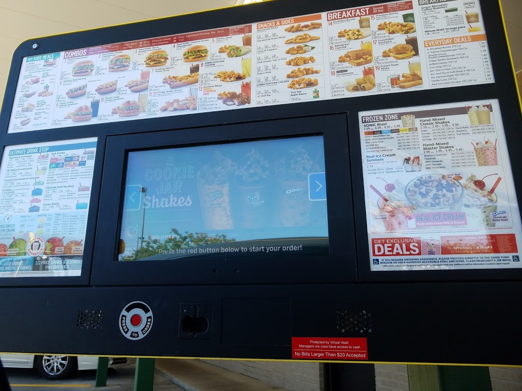 Sonic Drive-In | restaurant | 3125 Lauberge Boulevard, Lake Charles, LA 70601, USA | 3374741601 OR +1 337-474-1601