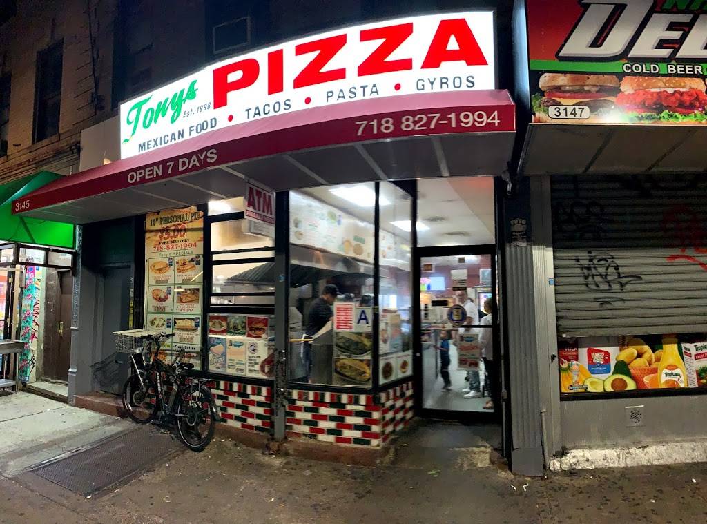 Tonys Pizzeria | meal delivery | 3145 Fulton St, Brooklyn, NY 11208, USA | 7188271994 OR +1 718-827-1994
