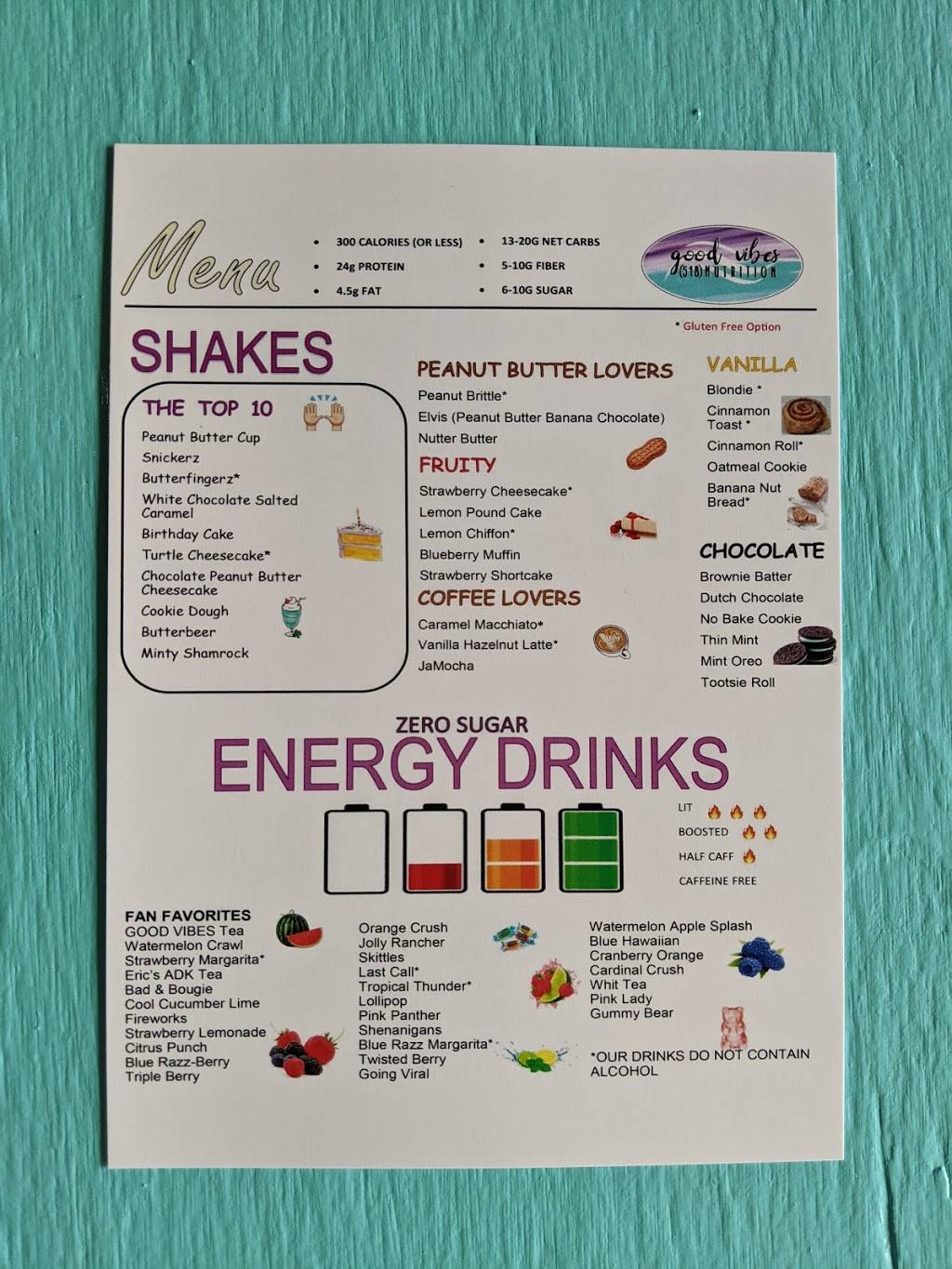 Good Vibes 518 Nutrition | restaurant | 756 Upper Glen St Suite 12, Queensbury, NY 12804, USA | 5186363792 OR +1 518-636-3792