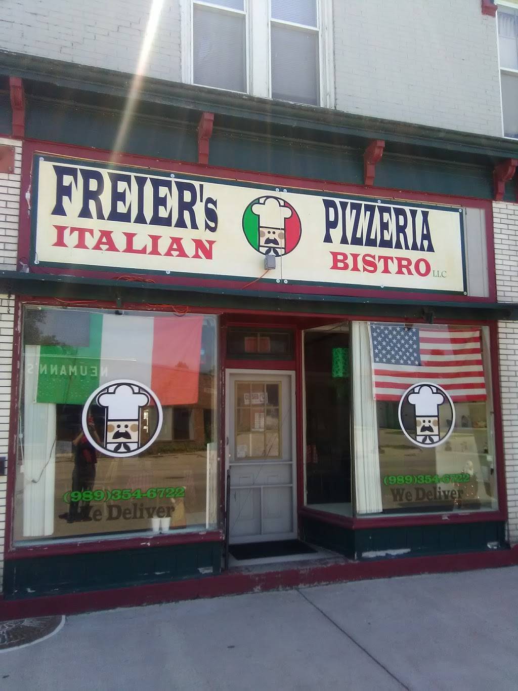 Freiers Pizzeria & Italian Bistro, LLC | meal delivery | 700 N 2nd Ave, Alpena, MI 49707, USA | 9893546722 OR +1 989-354-6722