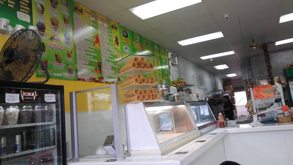 Marys Bionicos & Raspados | restaurant | 3231 Tweedy Blvd, South Gate, CA 90280, USA | 3235697365 OR +1 323-569-7365