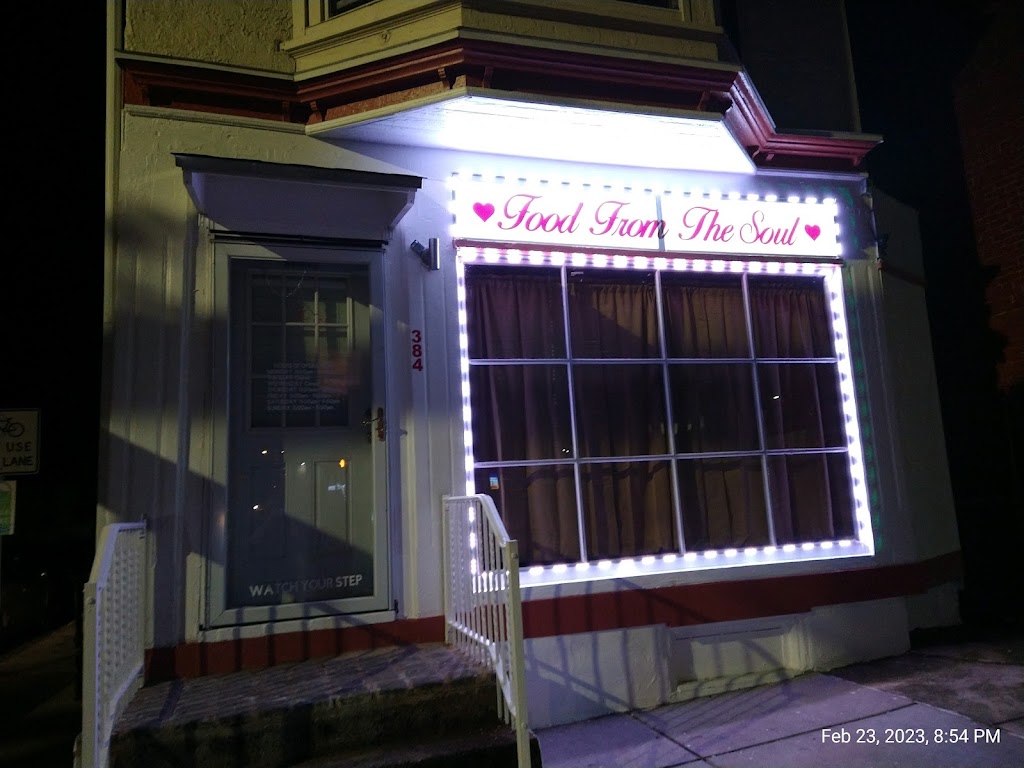 Food from the soul | restaurant | 384 E High St, Pottstown, PA 19464, USA | 4843632081 OR +1 484-363-2081