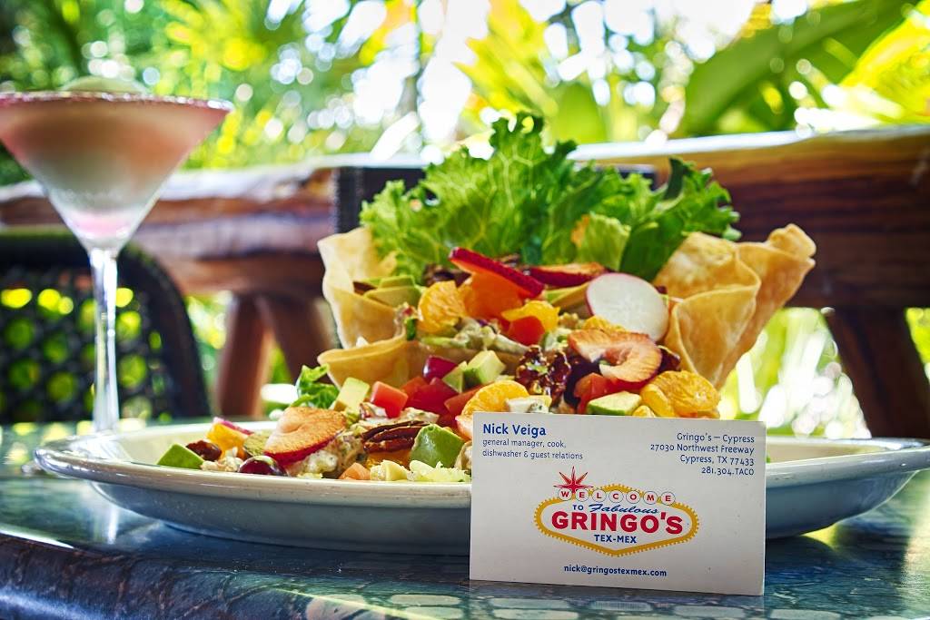 Gringos Mexican Kitchen | restaurant | 27030 Northwest Fwy, Cypress, TX 77429, USA | 2813048226 OR +1 281-304-8226
