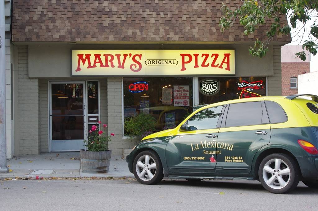 Marvs Original Pizza Co | restaurant | 729 12th St, Paso Robles, CA 93446, USA | 8052381851 OR +1 805-238-1851