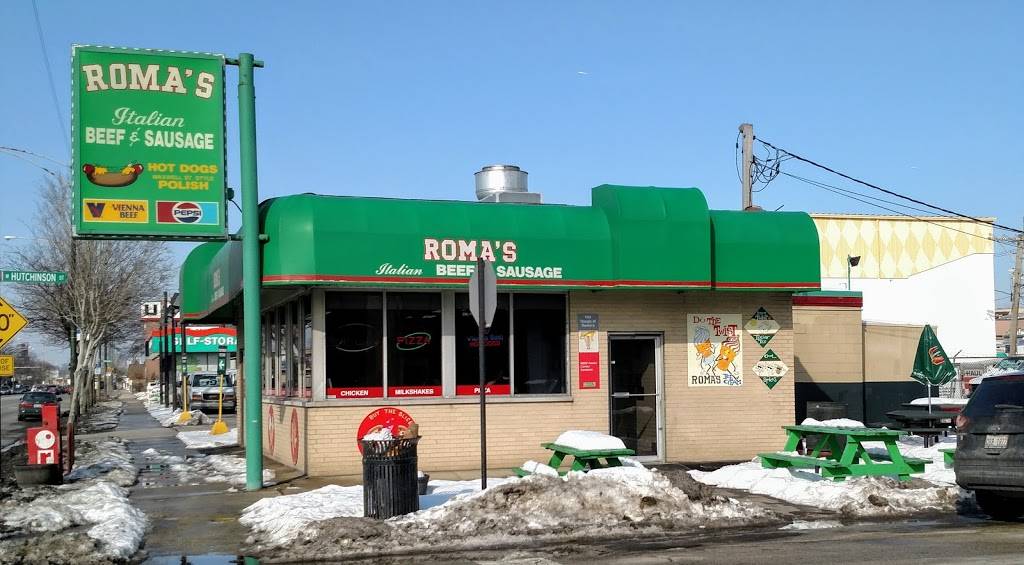 Romas Italian Beef & Sausage | meal takeaway | 4237 N Cicero Ave, Chicago, IL 60641, USA | 7737255715 OR +1 773-725-5715