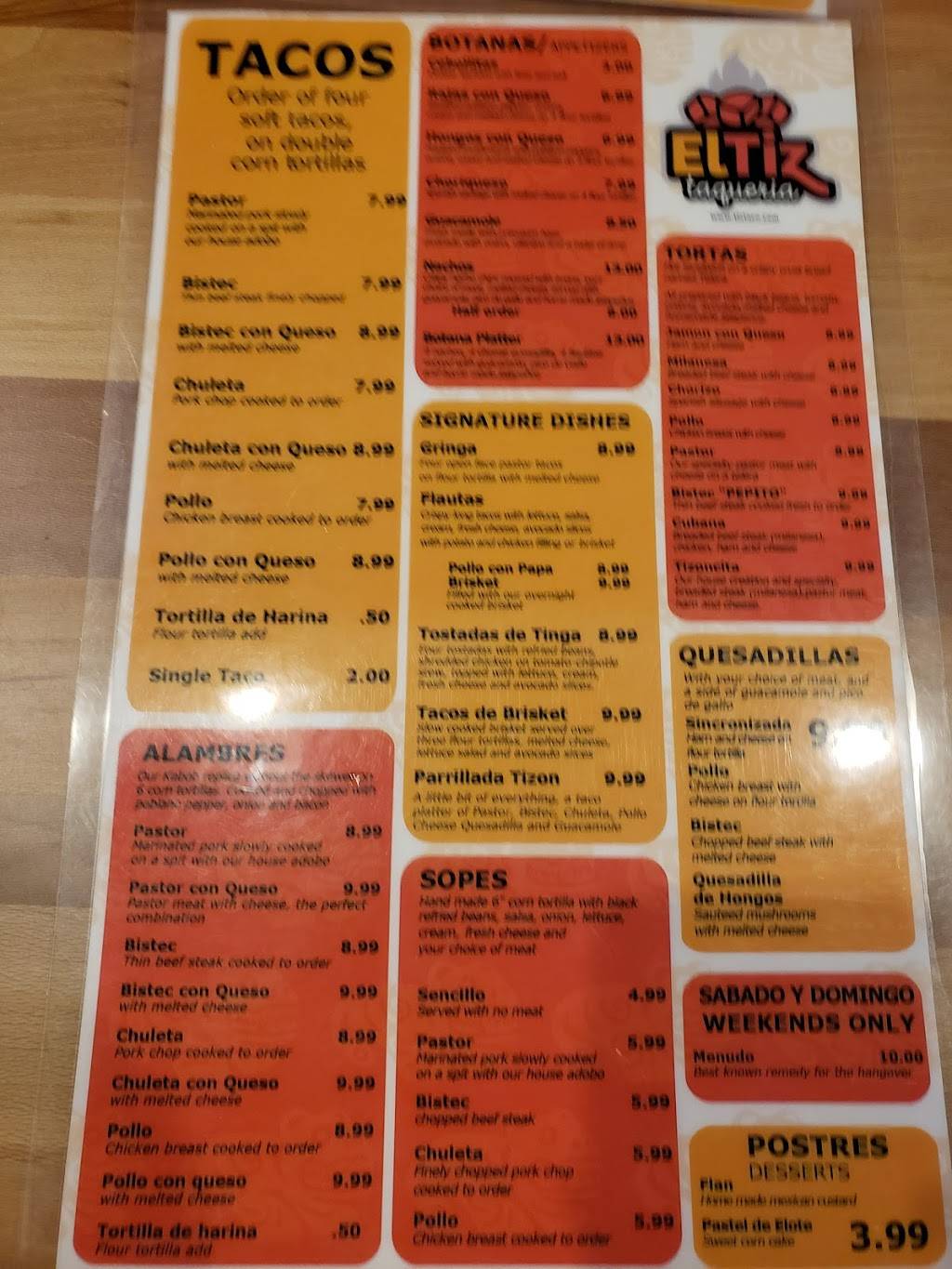 El Tiz Tizoncito Kessler Park | restaurant | 2222 Fort Worth Ave Suite 160, Dallas, TX 75211, USA | 2149484858 OR +1 214-948-4858