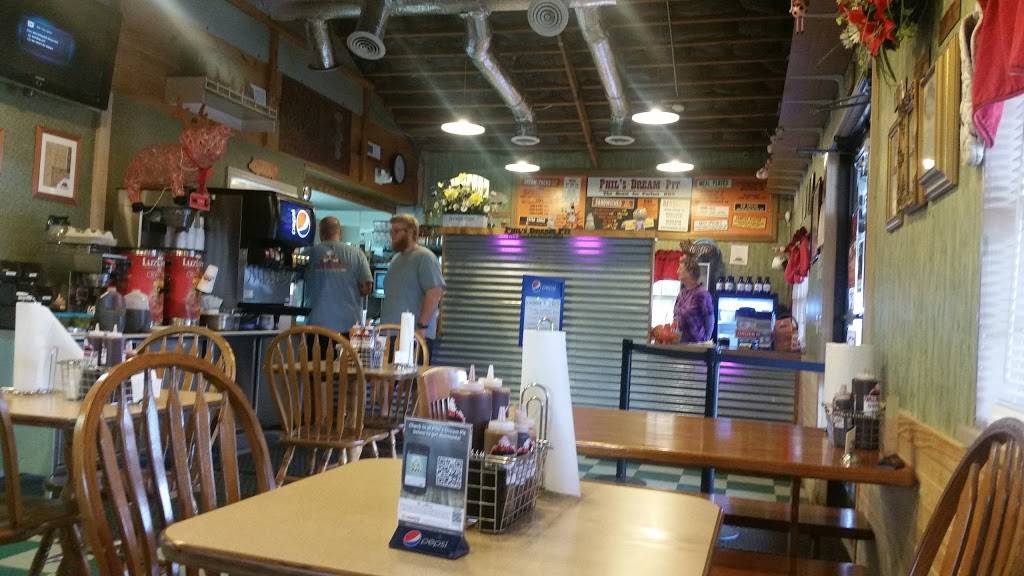 Phils Dream Pit | restaurant | 534 Eastern Star Rd Intersection of I 81 and I-26, exit 10 off, I-26, Kingsport, TN 37663, USA | 4233496437 OR +1 423-349-6437