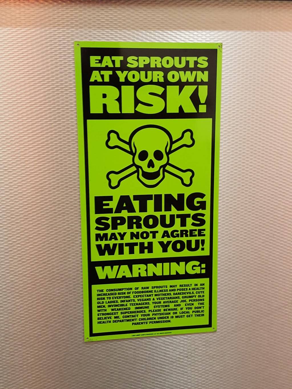 Jimmy Johns | meal delivery | 5945 Crawfordsville Rd, Speedway, IN 46224, USA | 3172434700 OR +1 317-243-4700