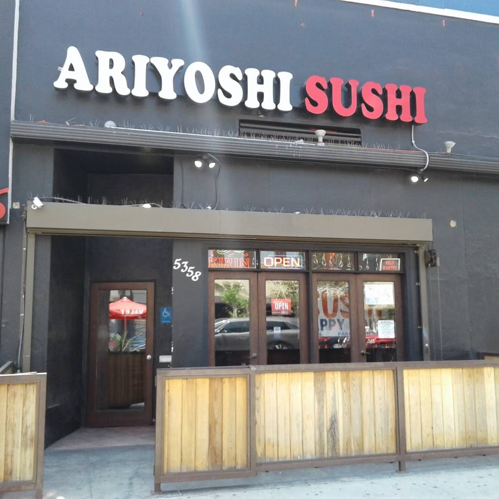 Ariyoshi Sushi Cafe Izakaya | restaurant | 5358 Wilshire Blvd, Los Angeles, CA 90036, USA | 3239315358 OR +1 323-931-5358