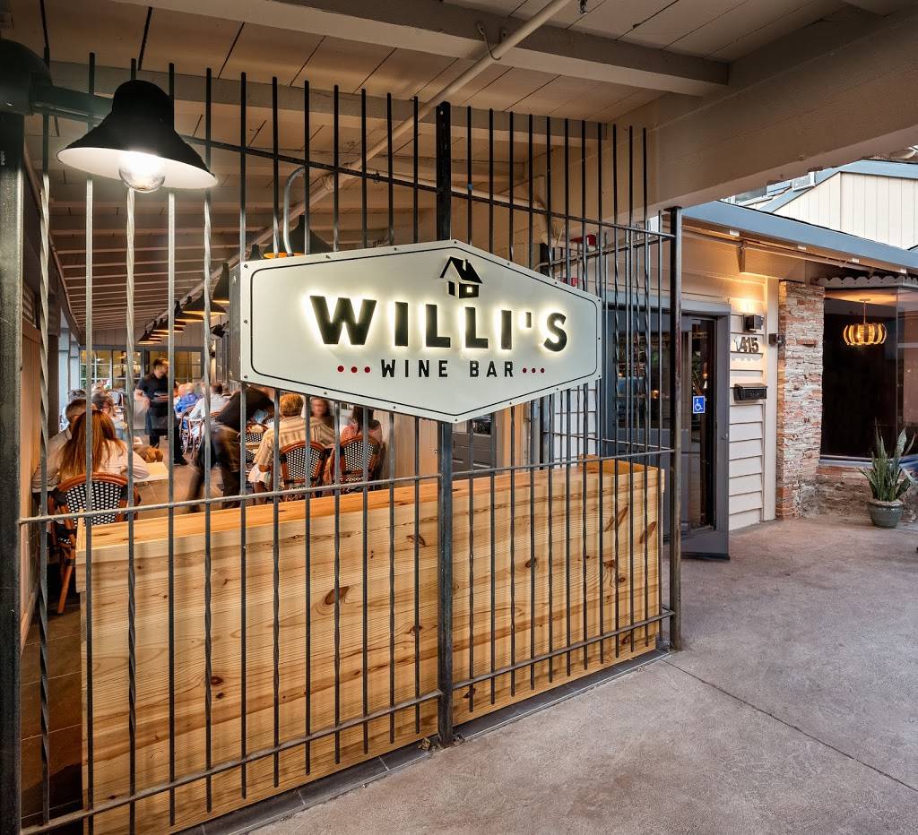 Willis Wine Bar | restaurant | 1415 Town and Country Dr, Santa Rosa, CA 95404, USA | 7075263096 OR +1 707-526-3096